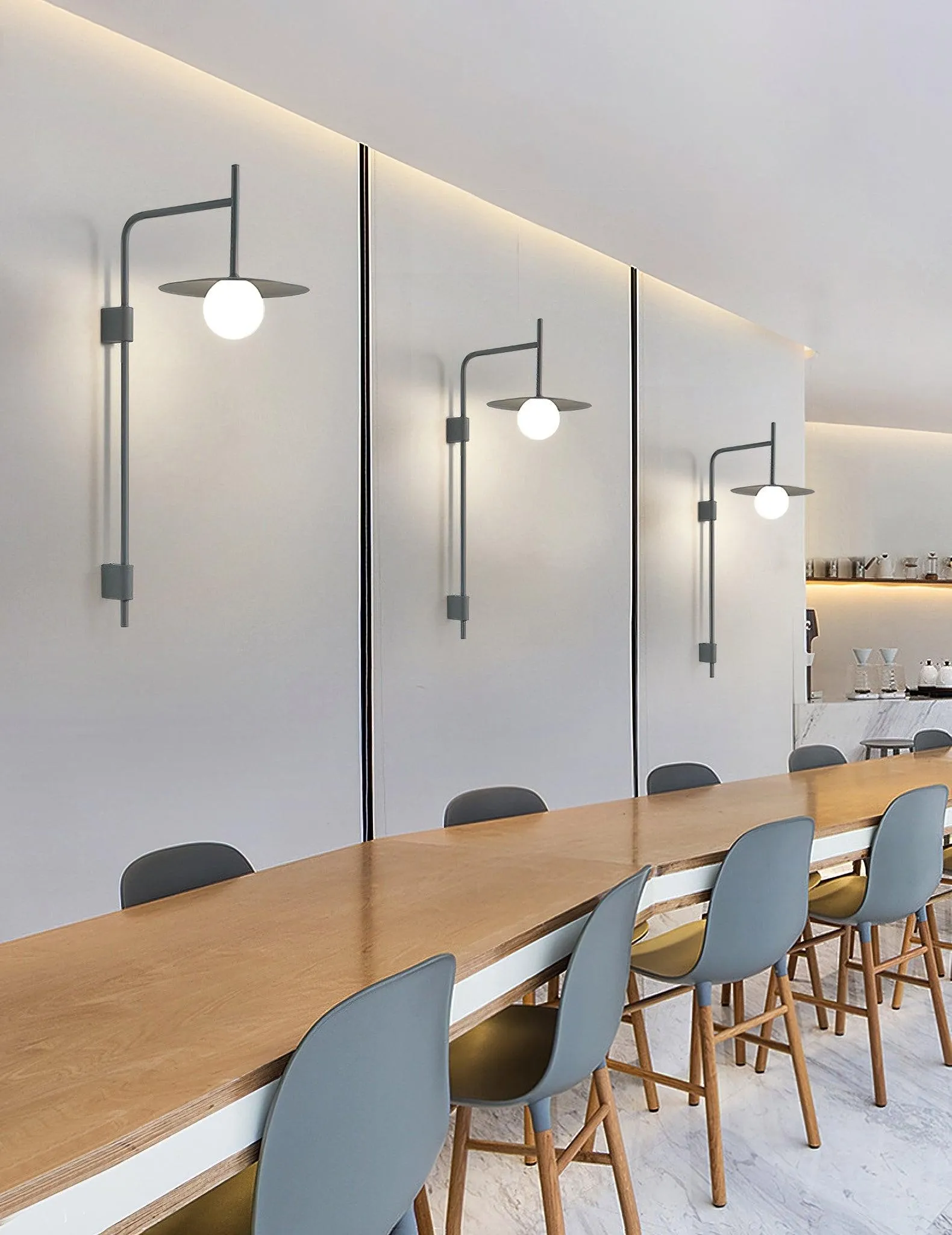 Nordic Swing Arm Wall Lamp for Living Room KL831