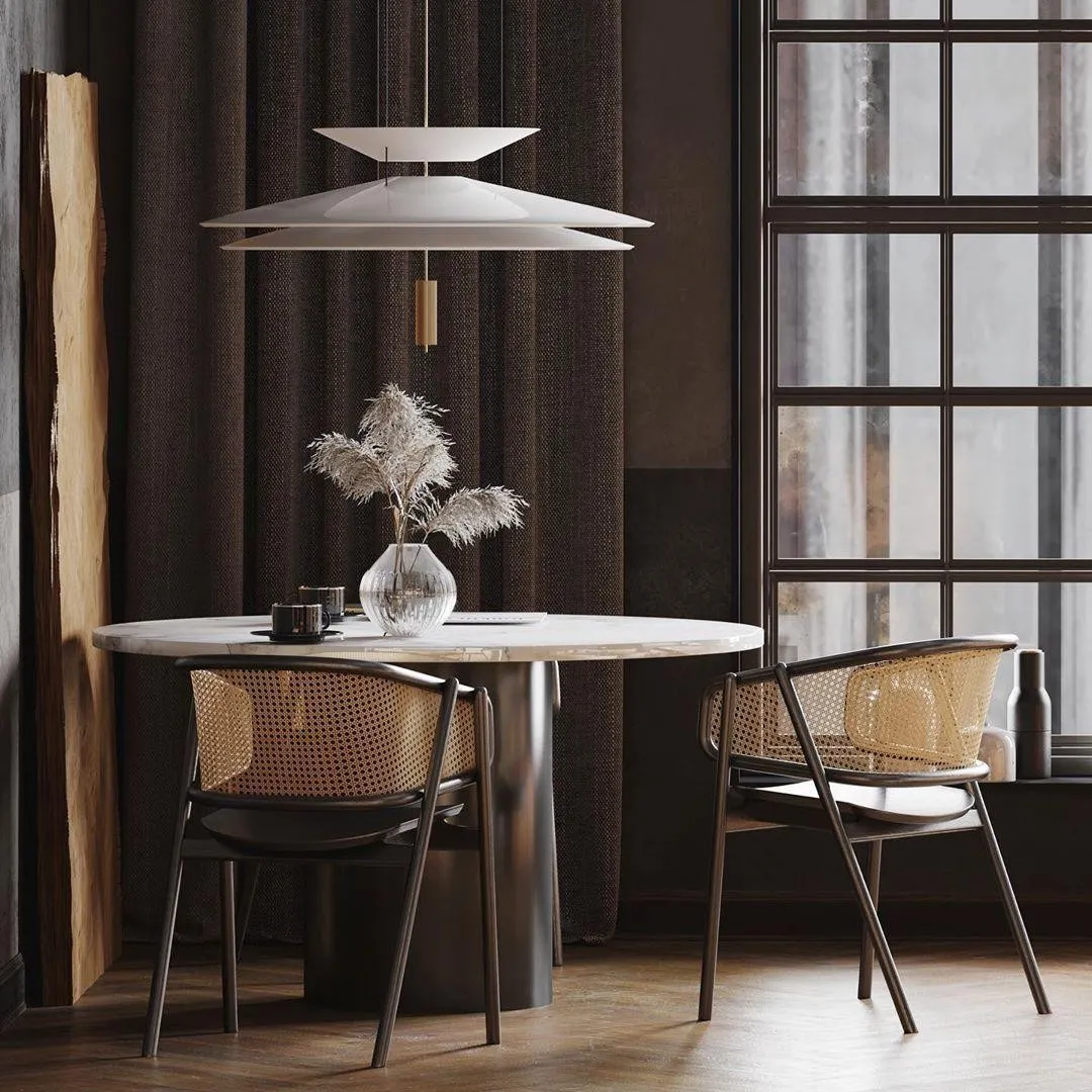 Flamingo Layered Pendant Light - Elegant Modern Lighting for Lounge and Hall