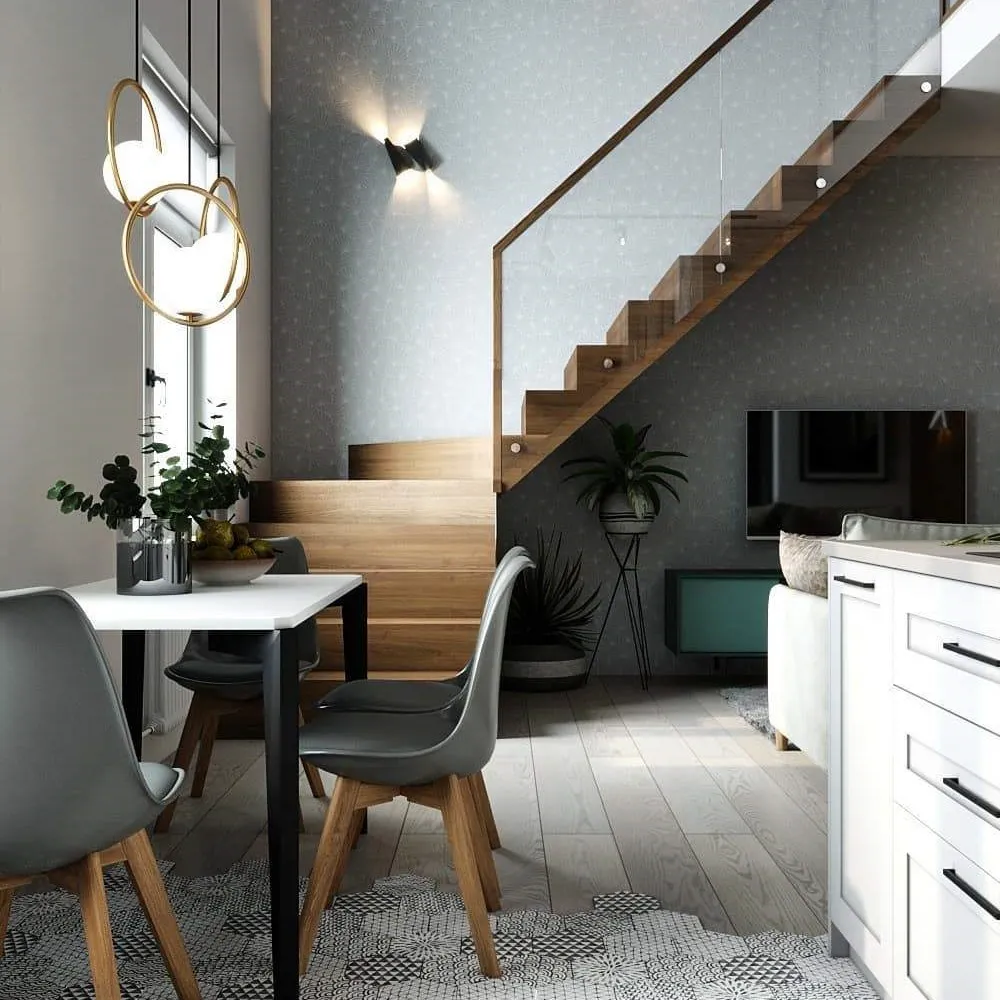 Mila Elegant Sphere Pendant Lamp - Glass Ball Pendant Light for Kitchen or Dining Room