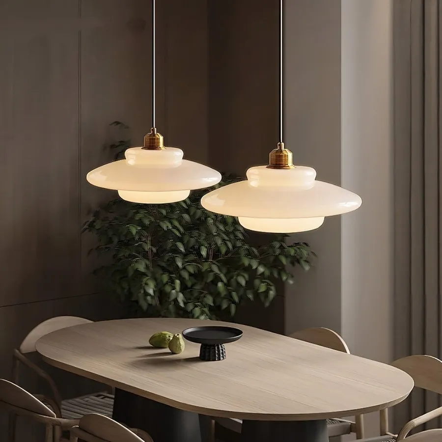 Retro Layer Glass Pendant Light - Hanging Lighting for Home Use KL46