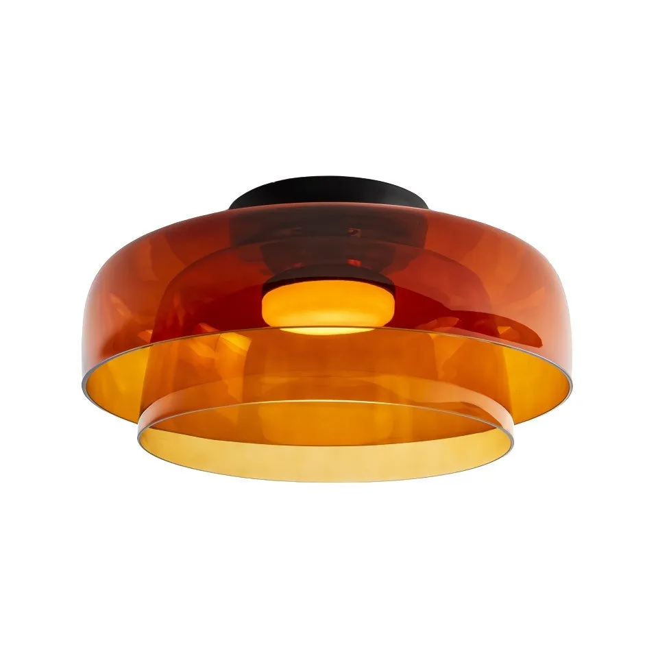 Celestial Morandi Layered Glass Ceiling Light - Scandinavian Ceiling Lamp For Living Room KL2146