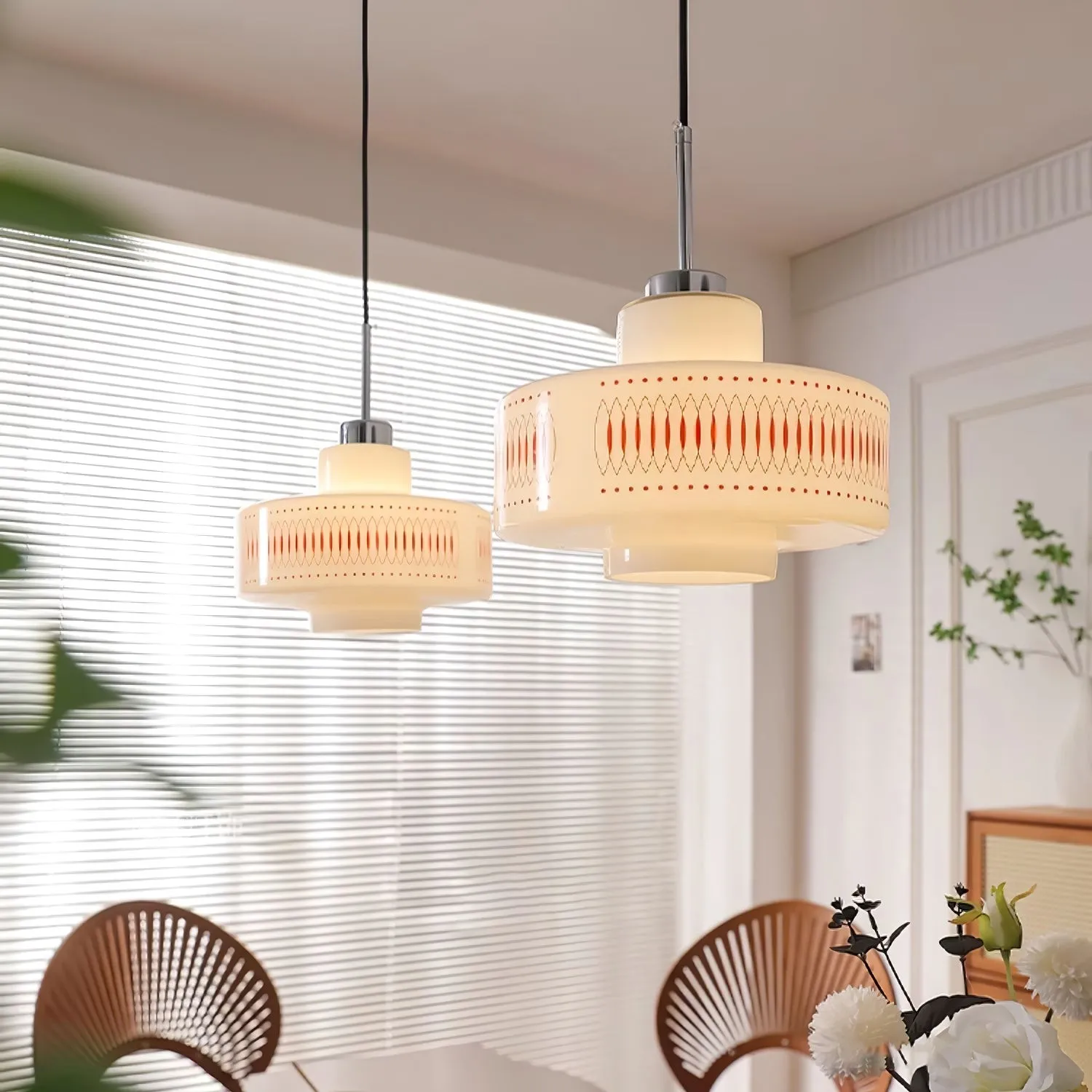 Modern Gourd shape Glass Pendant Lamp KL221