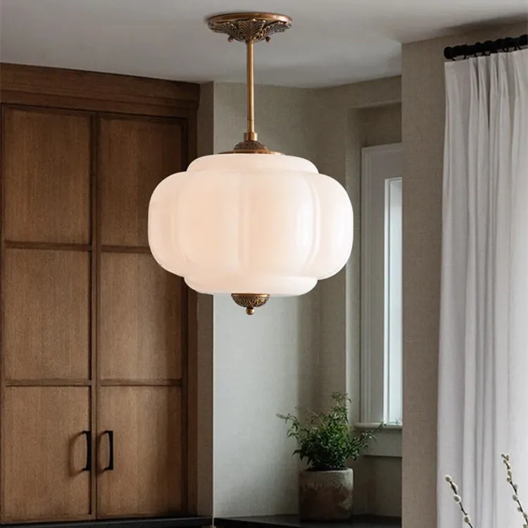 Retro Glass Eloise Pendant Light For Kitchen Island KL801