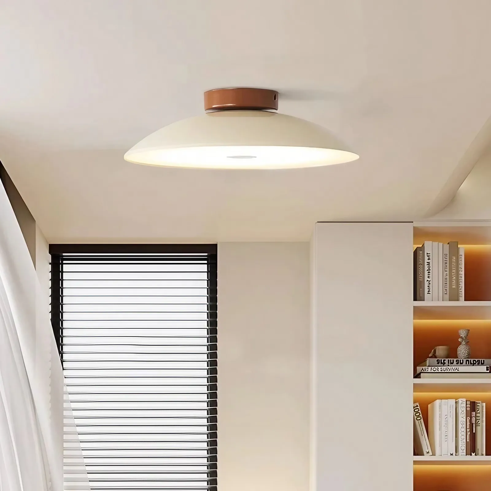 Nordic Cream Led Iron Aisle Ceiling Light KL194