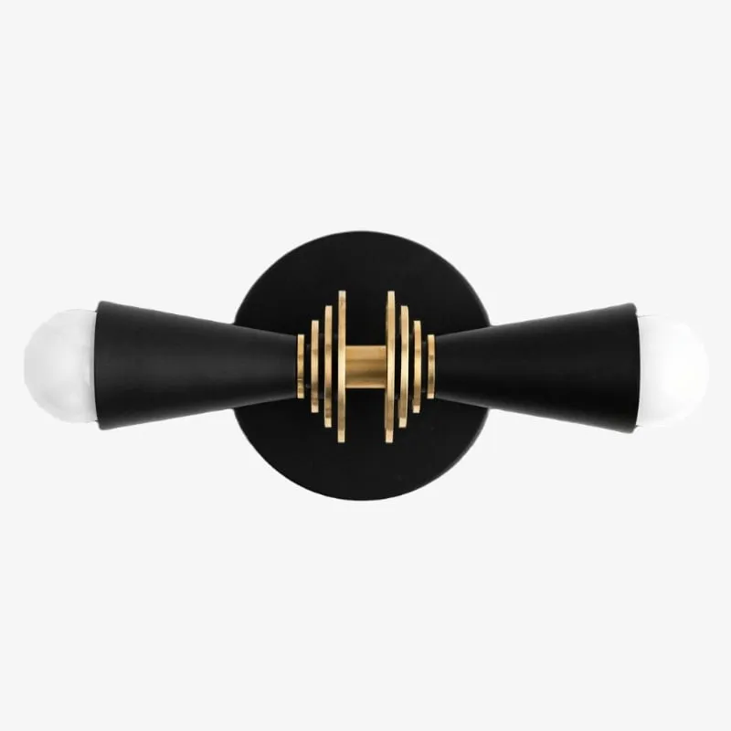 Pyralis Cone Art Deco Wall Light - Multi-Directional Sconce for Vanity or Wall KL1463