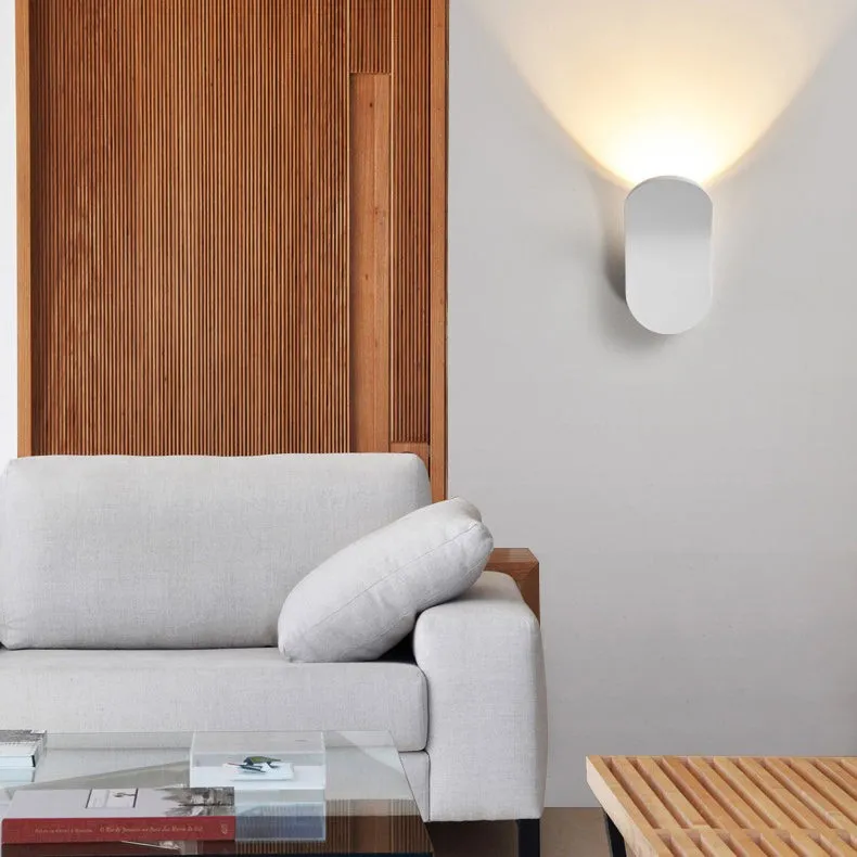 Contemporary Scandinavian Aluminum Arch LED Wall Sconce Lamp KL319