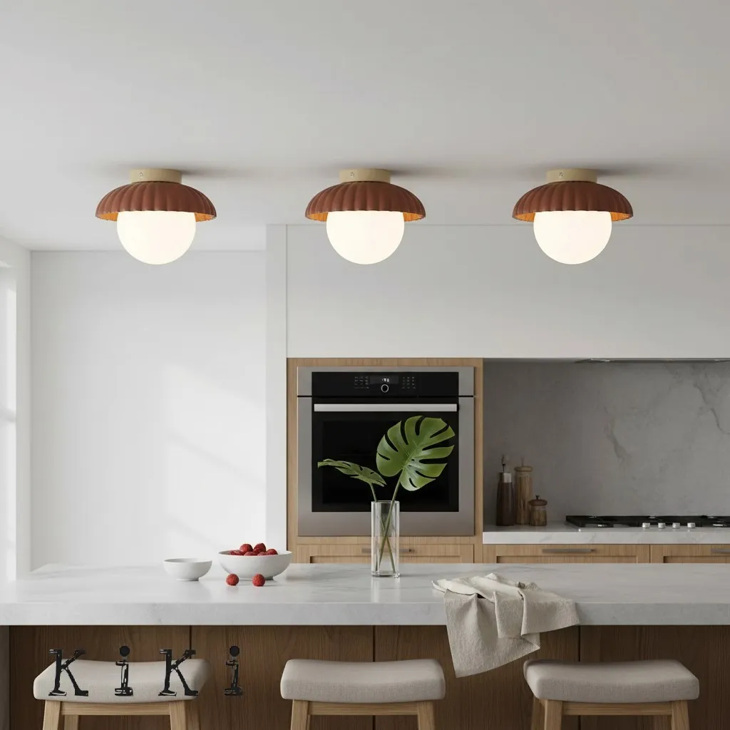 Alien Flower Ceiling Light - Modern Design Ceiling Lamp for Bedroom and Bathroom KL214