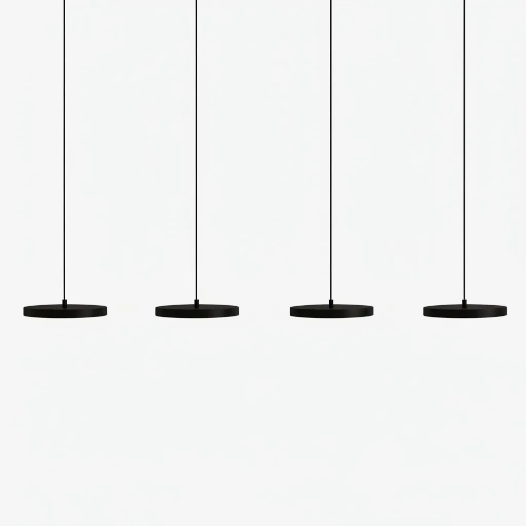 Feranox Minimal Disc Pendant Light - Modern Residential Interior Hanging Fixture KL2200