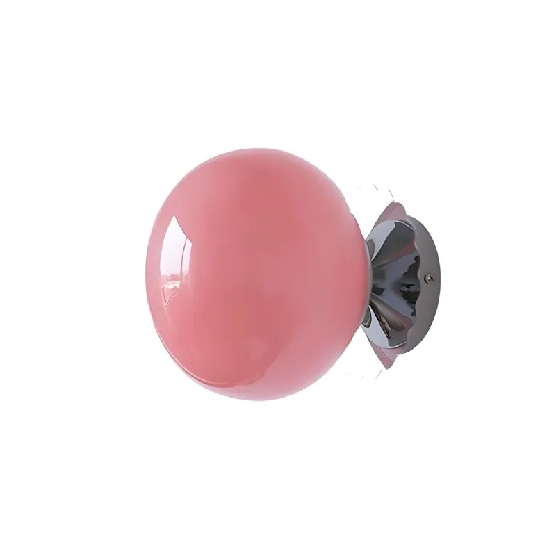 Marshmallow Glass Ball Wall Sconce KL149