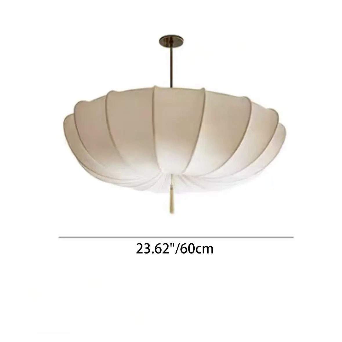 Minimalist Umbrella-Shaped Chandelier - Zen Inspired Lighting for Bedroom and Lounge KL1246
