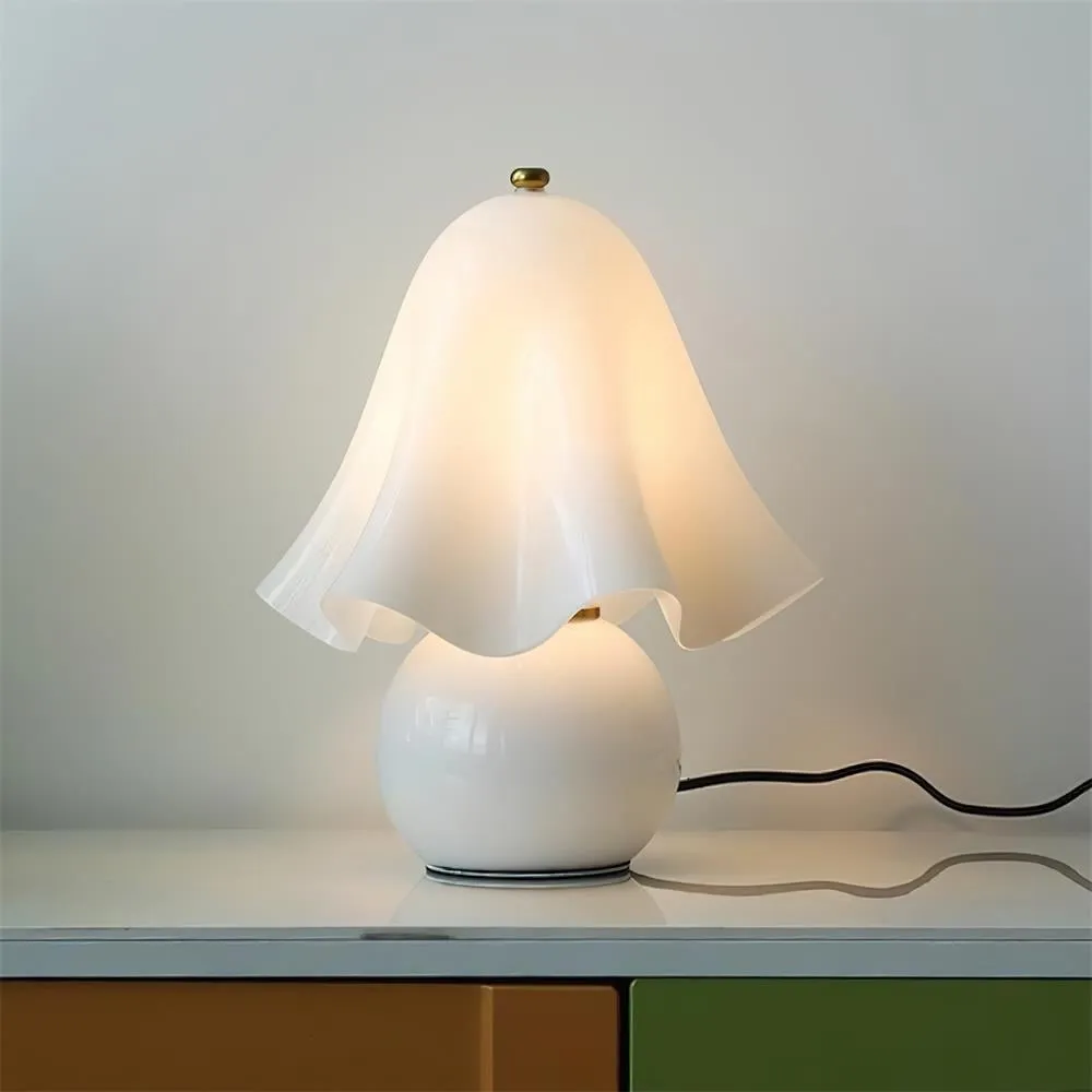 Bellina Decorative Table Lamp - Sculptural Bell Flower Shape KL1451