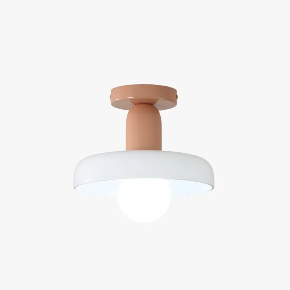 Bauhaus Macaron Glass Disc Ball Ceiling Light KL919