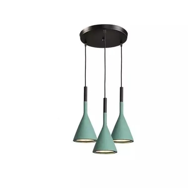 Aplomb Concrete Pendant Lamp - Minimalist Design Lighting for Dining Room and Office