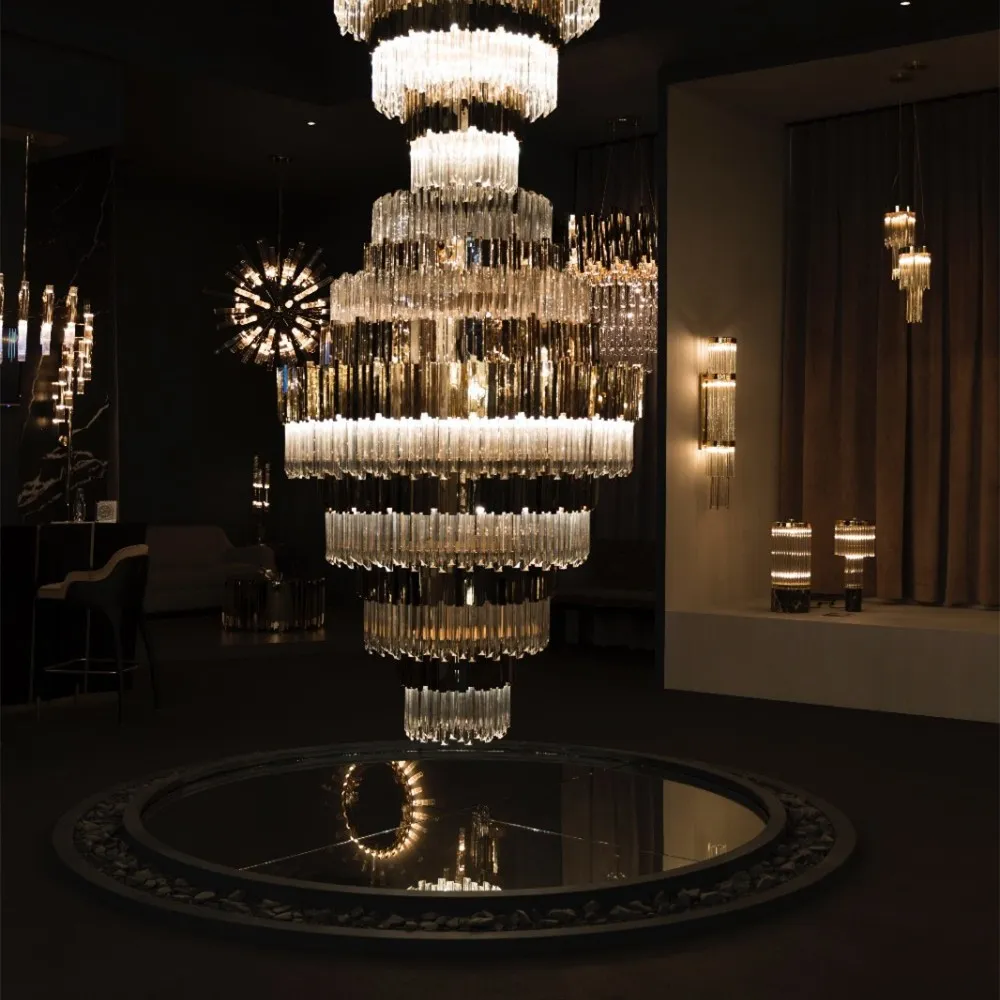 Empire chandelier