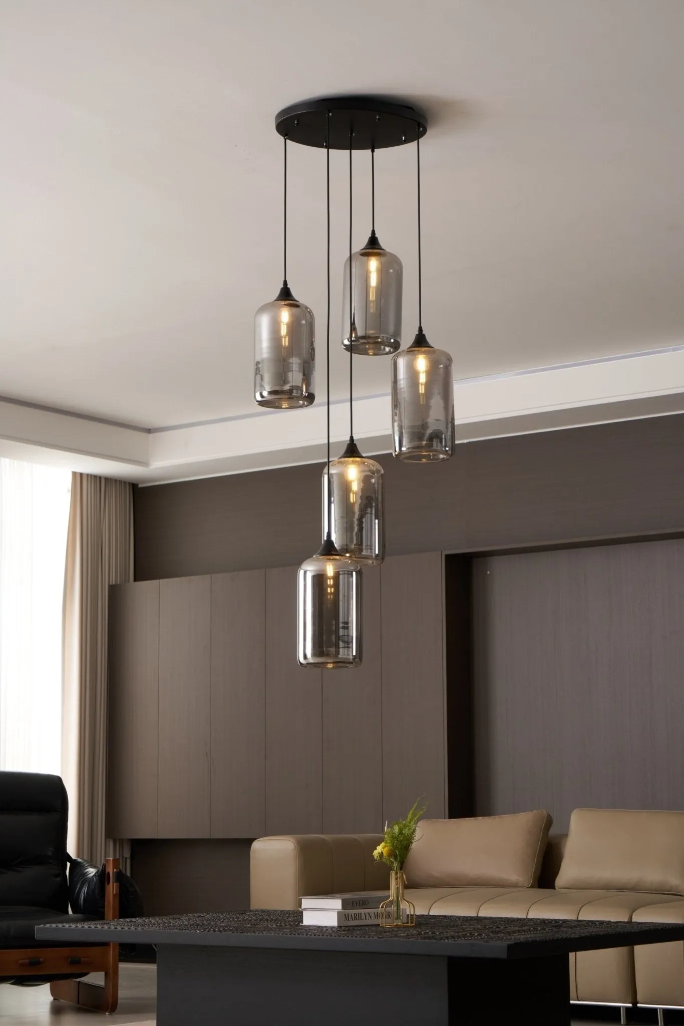 Bottle Pendant Light D363