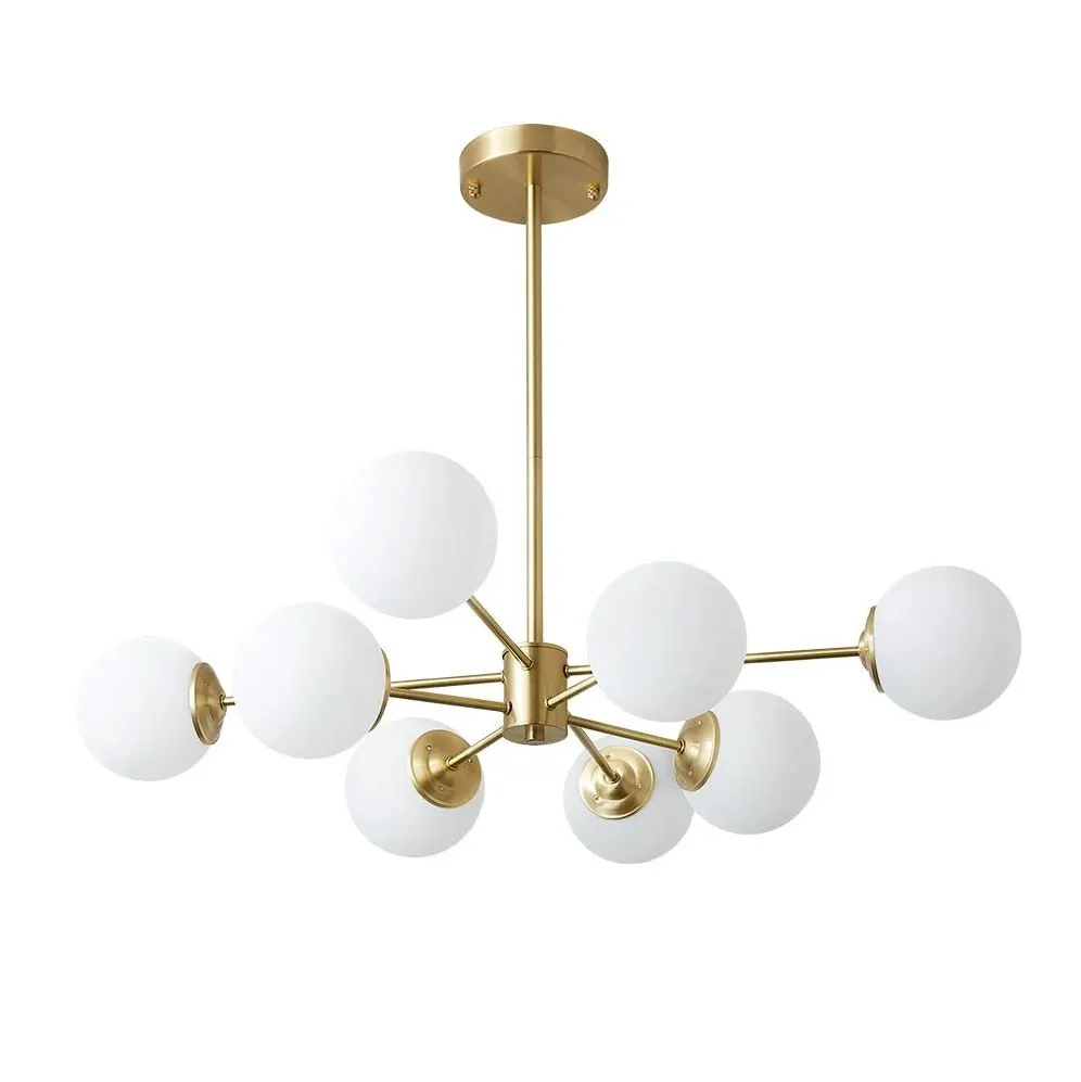 Golden And White Hanging Lamp