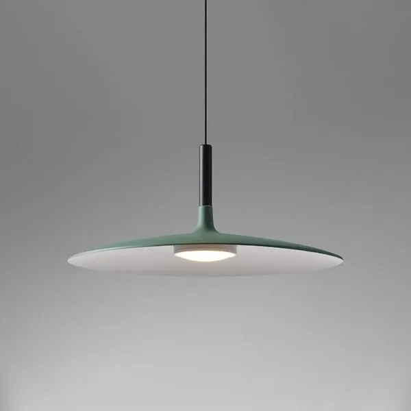 Aplomb Large Pendant Lamp - Minimalist Resin LED Pendant Light for Kitchen