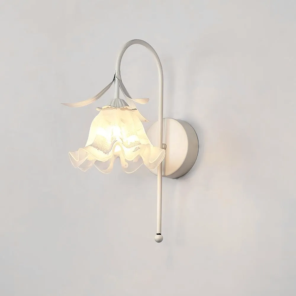 French Cream Style Flower Wall Lamp KL473