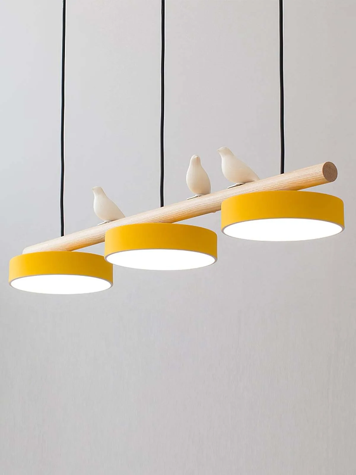 Creative Branch Bird Shaped Pendant Lamp KL864