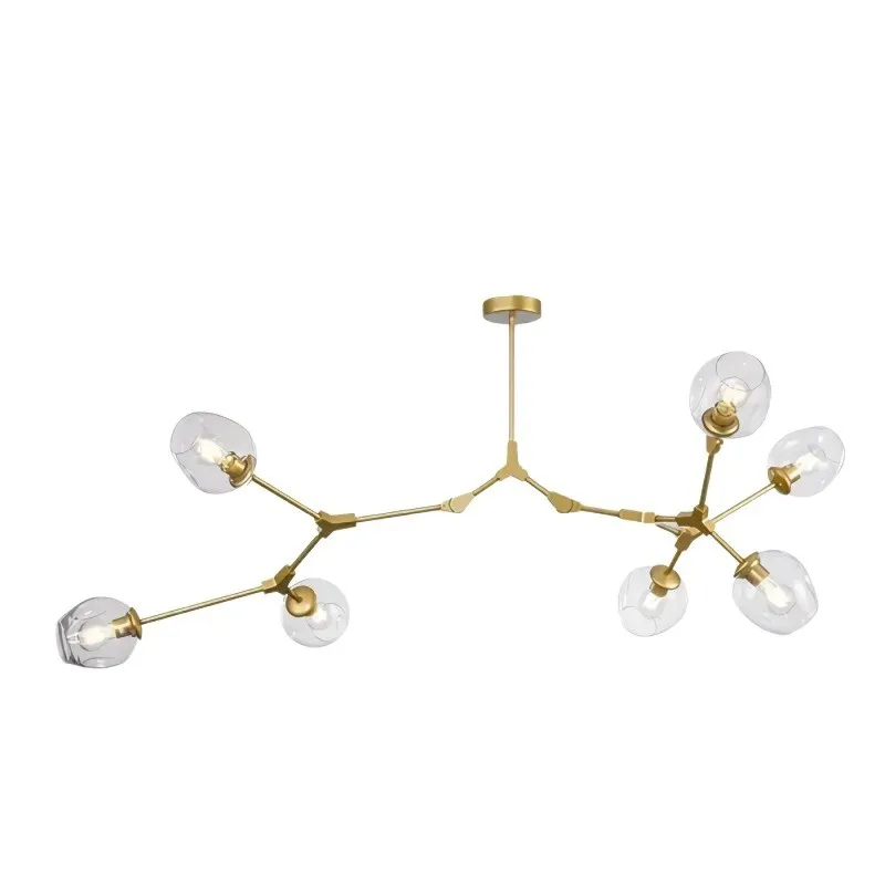 Branching bubble chandelier
