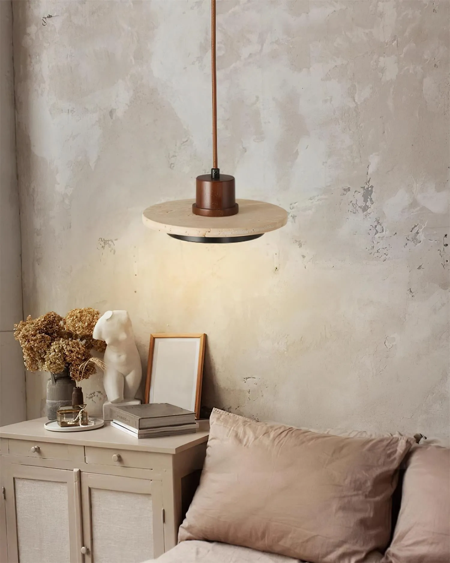 Creative Retro Regular Disc LED Pendant Lamp KL417