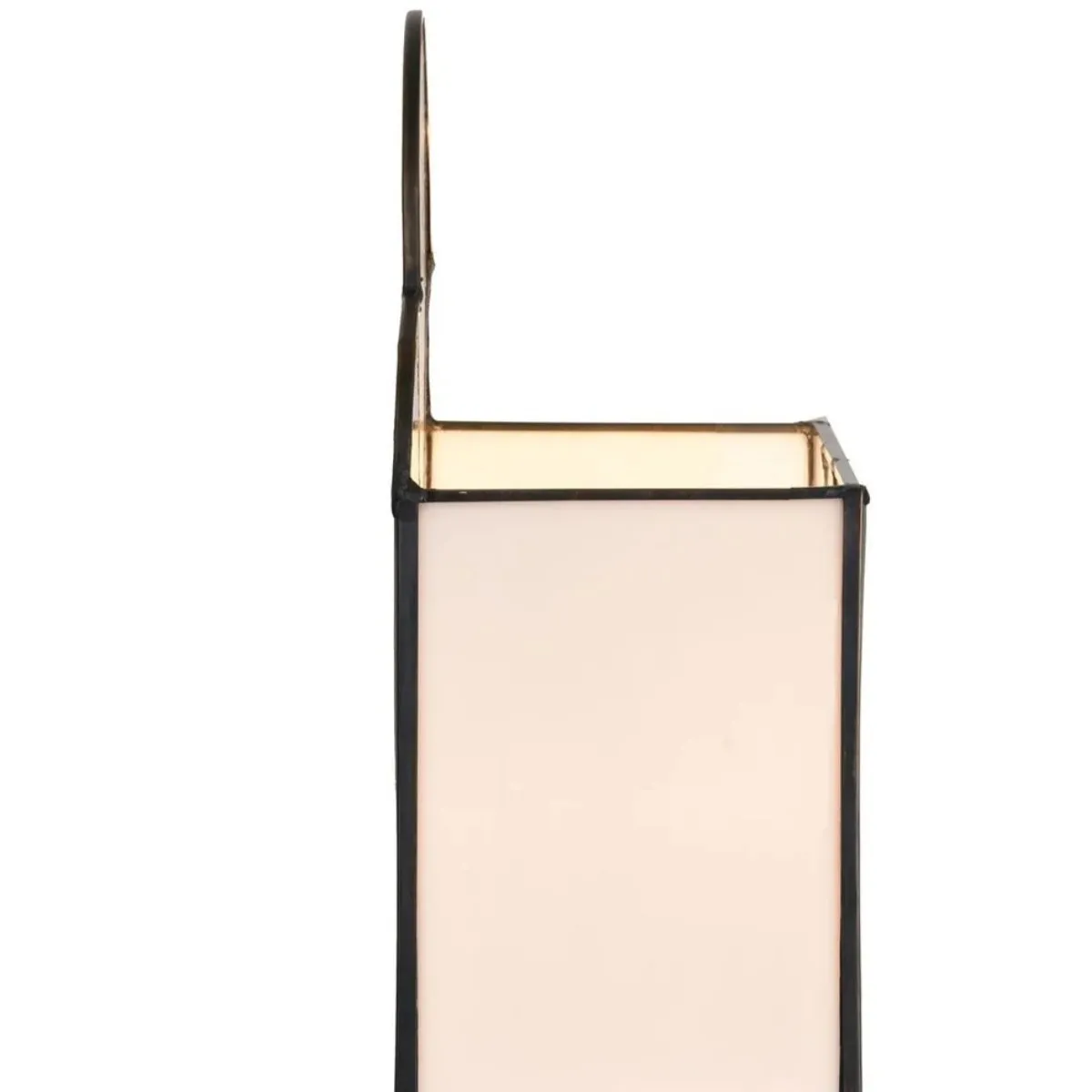 Kelsar Stained Glass Art Deco Table Lamp - Elegant Indoor Accent Light for Living Room or Entryway KL1783