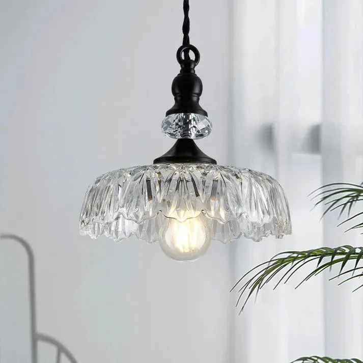 Mid Century Mini Kitchen Island Glass Pendant Light KL843