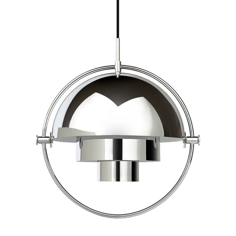 Multi-Lite Pendant Light - Layered Metal Pendant Lamp For Kitchen Island