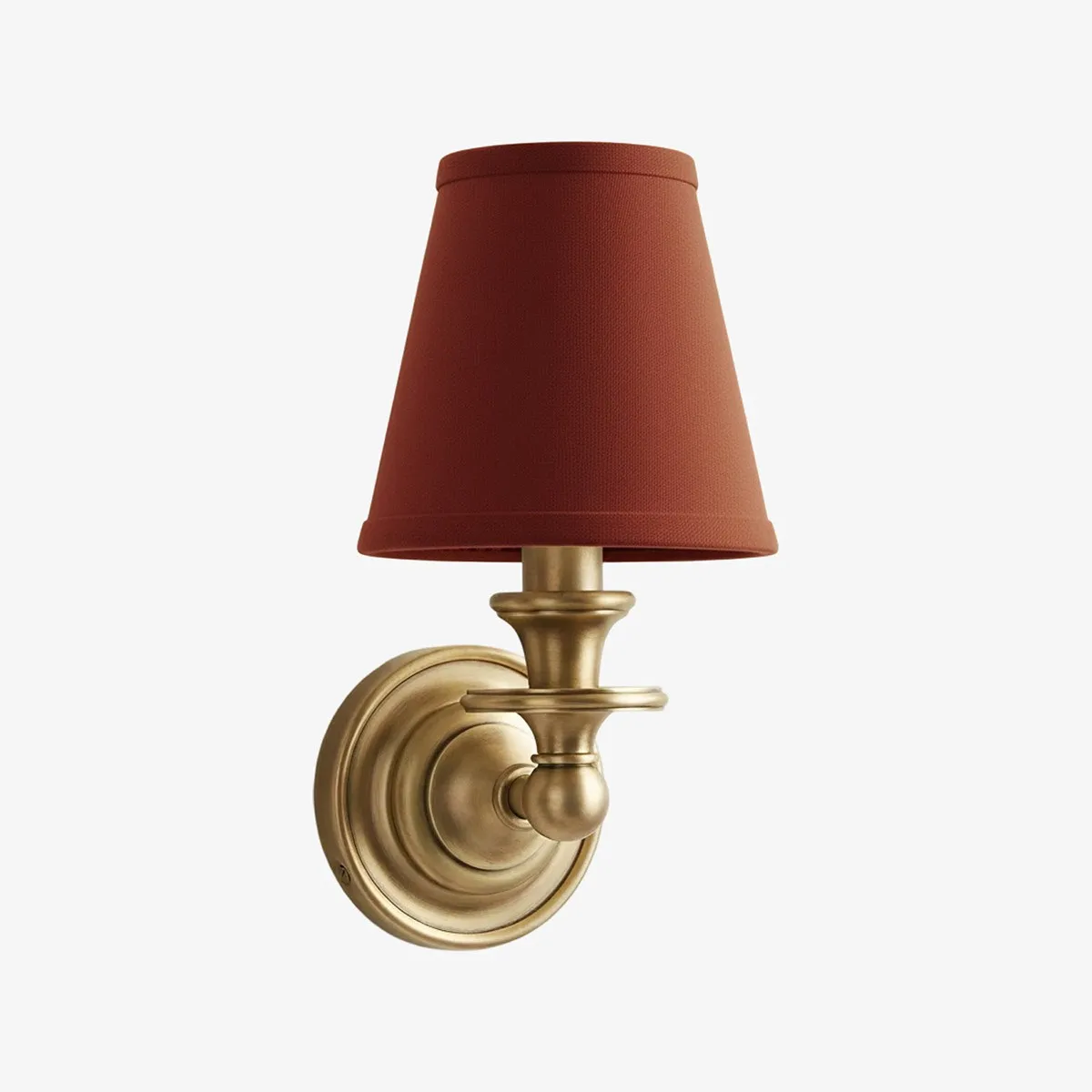 Kalvora Classic Sculpted Wall Sconce – Fabric Shade Sconce For Indoor Accent Lighting KL1162