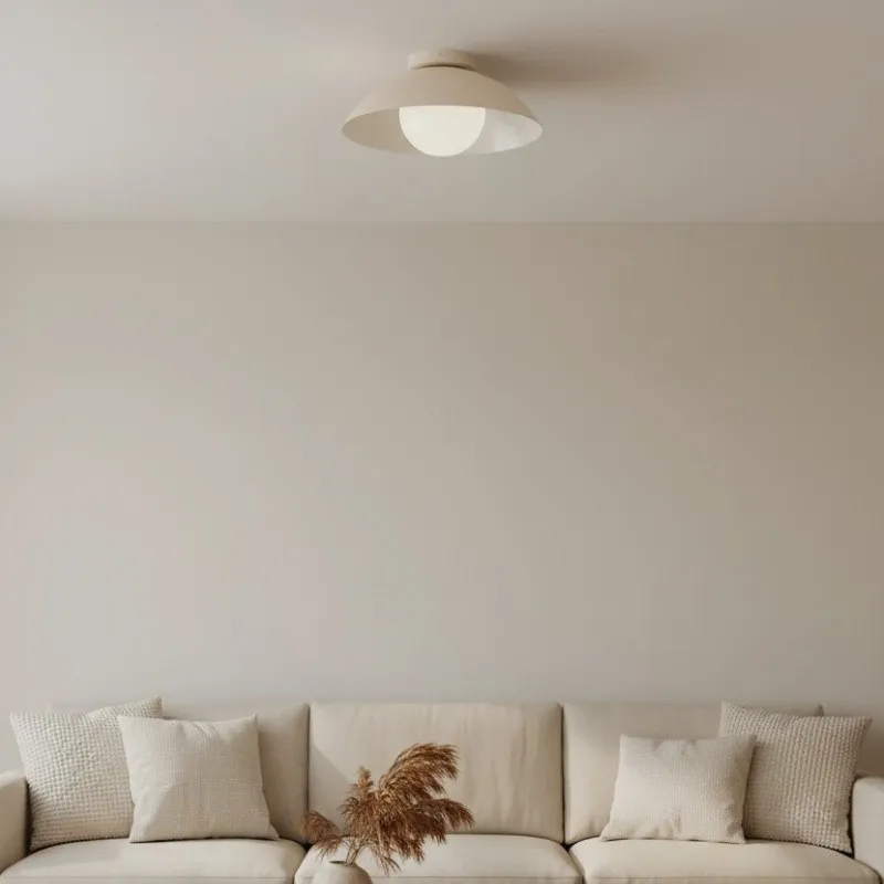 Orblia Minimal Flush Mount Light Fixture - Modern Aesthetic for Home Interiors KL2245