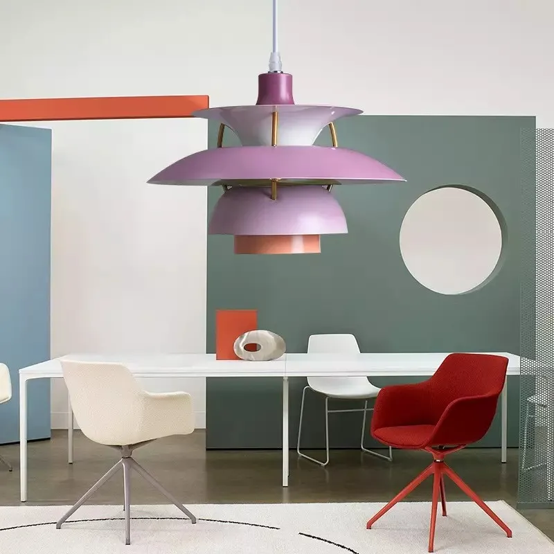 Scandinavian Multilayer Metal Pendant Light