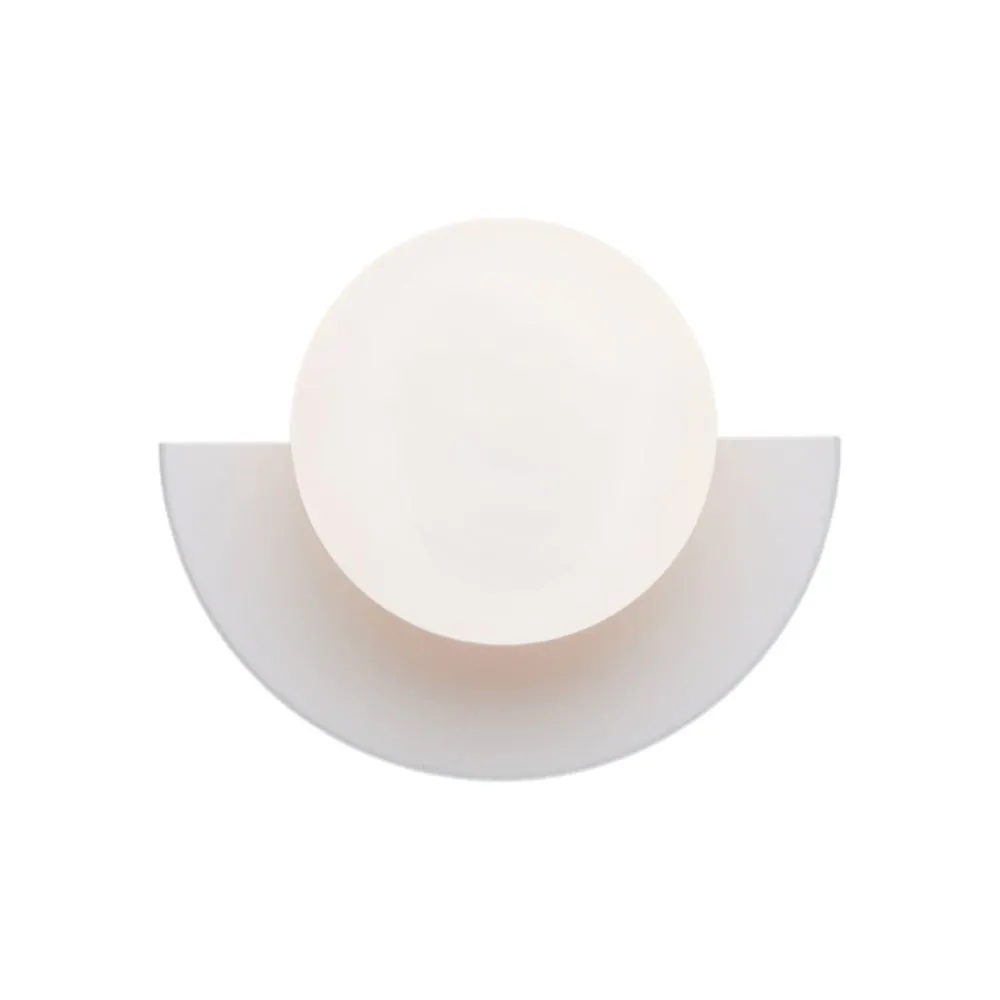 Vibrant Glass Orb Wall Lamp - Nordic Style Accent for Living Room KL150