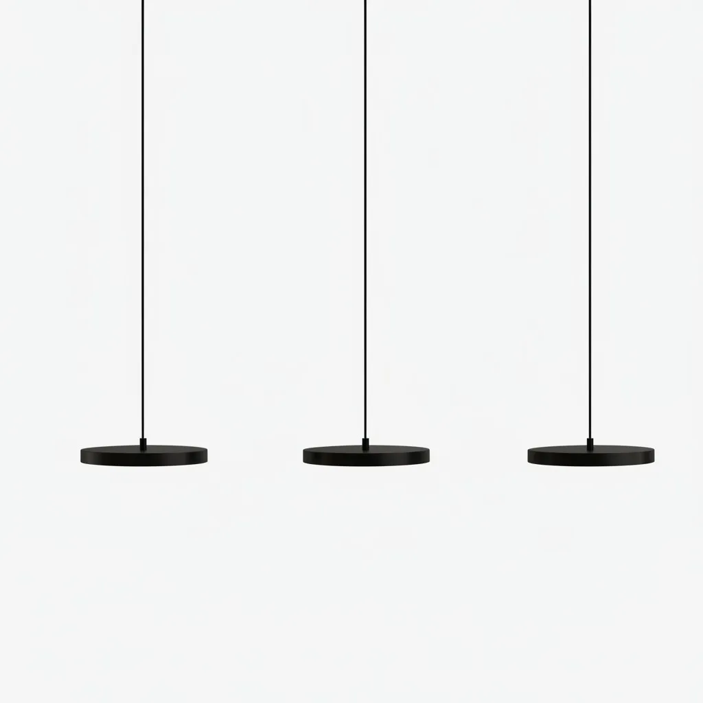 Feranox Minimal Disc Pendant Light - Modern Residential Interior Hanging Fixture KL2200