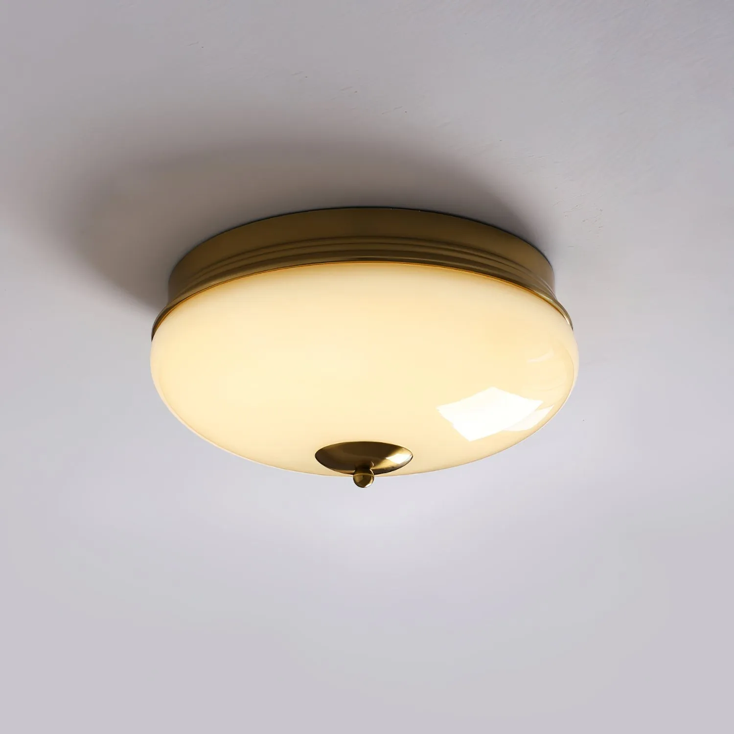 European Mid Century Cream Ceiling Light KL466