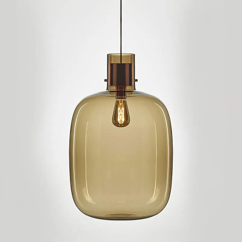 Nordic Minimalist Luxury Personality Glass Pendant Light KL276