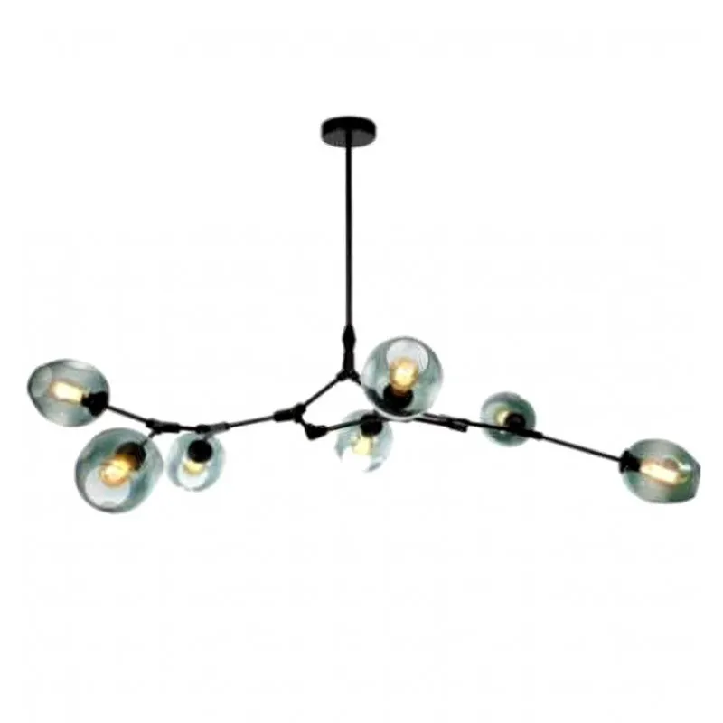 Branching bubble chandelier