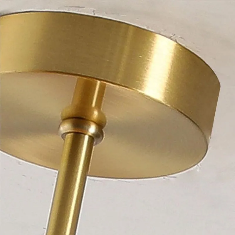 Bauhaus Style Vintage Glass Ceiling Light KL49