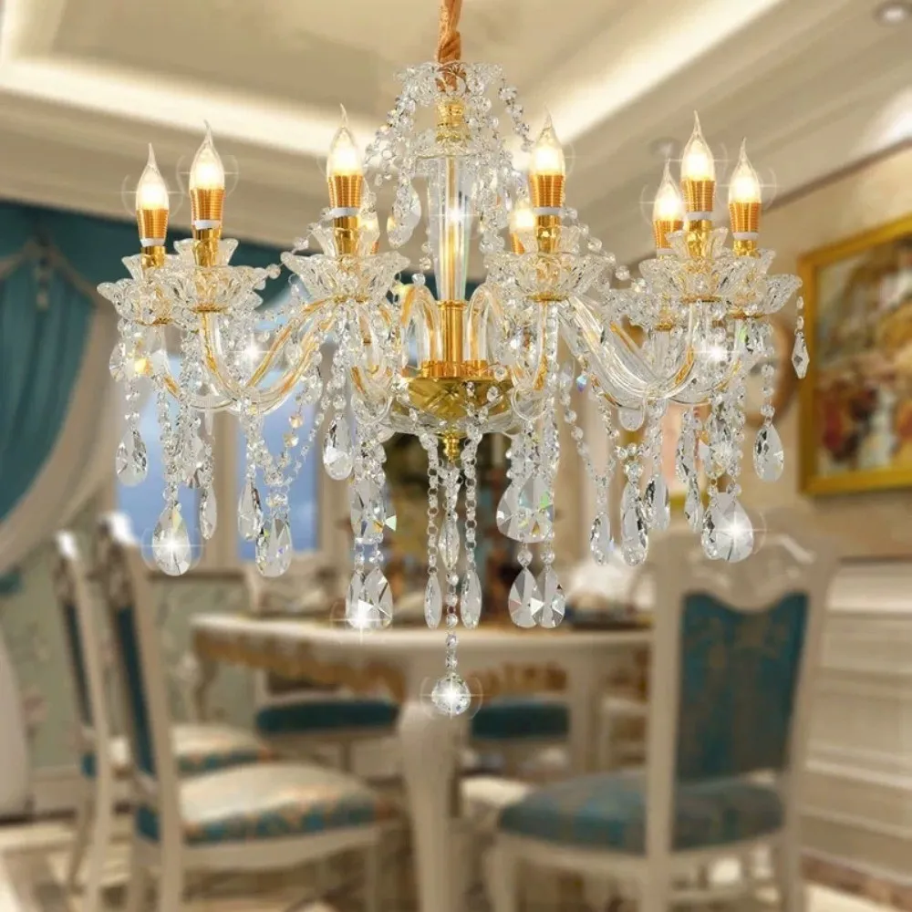 Crystal Chandelier Ceiling Light