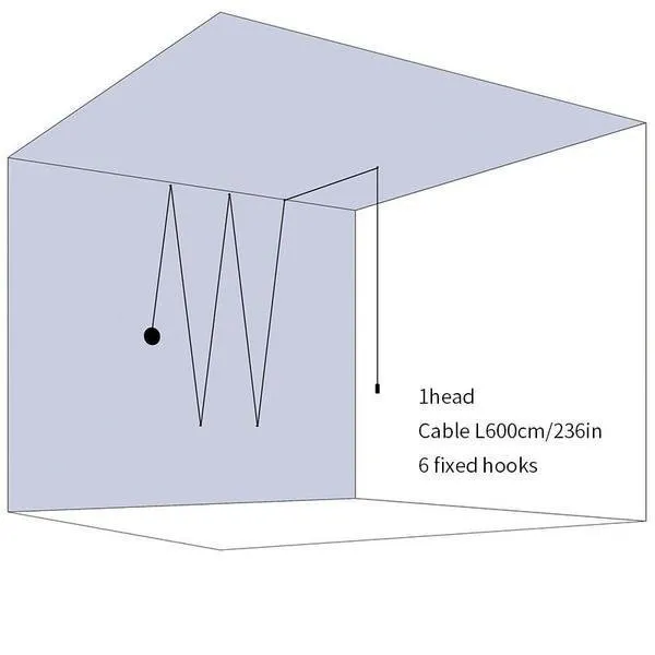 Wireflow free form pendant
