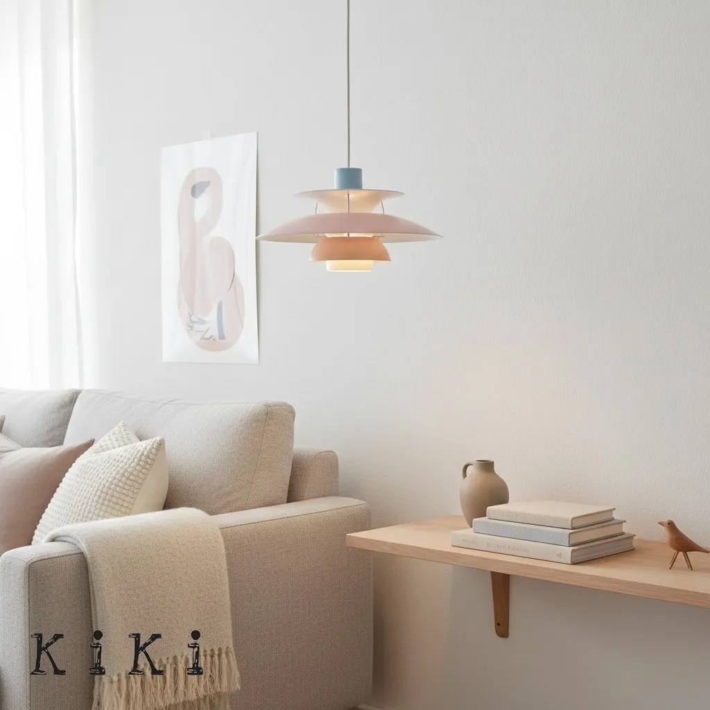 Scandinavian Multilayer Metal Pendant Light