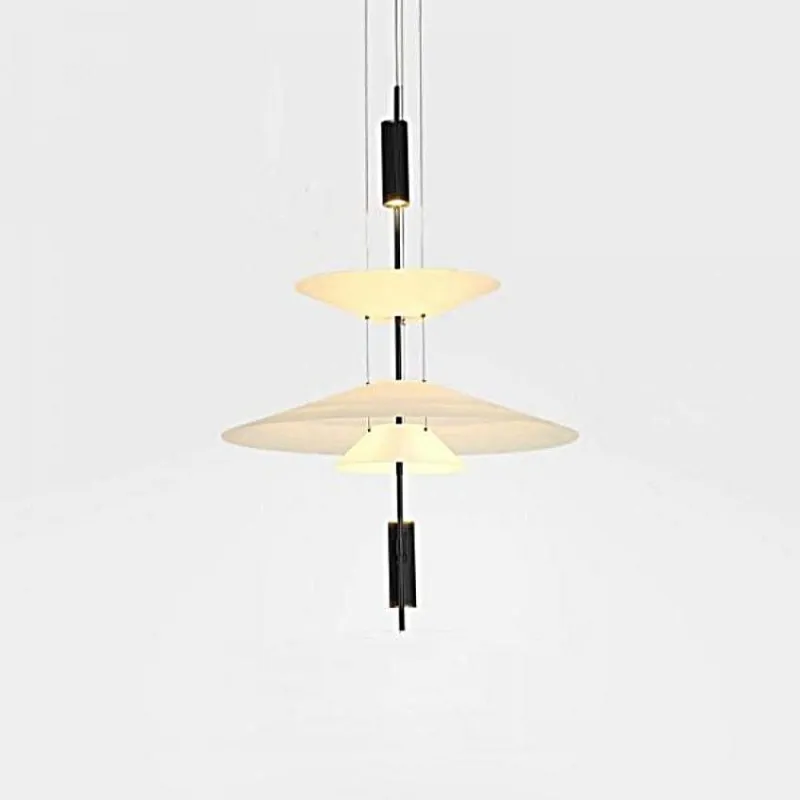 Flamingo Layered Pendant Light - Elegant Modern Lighting for Lounge and Hall