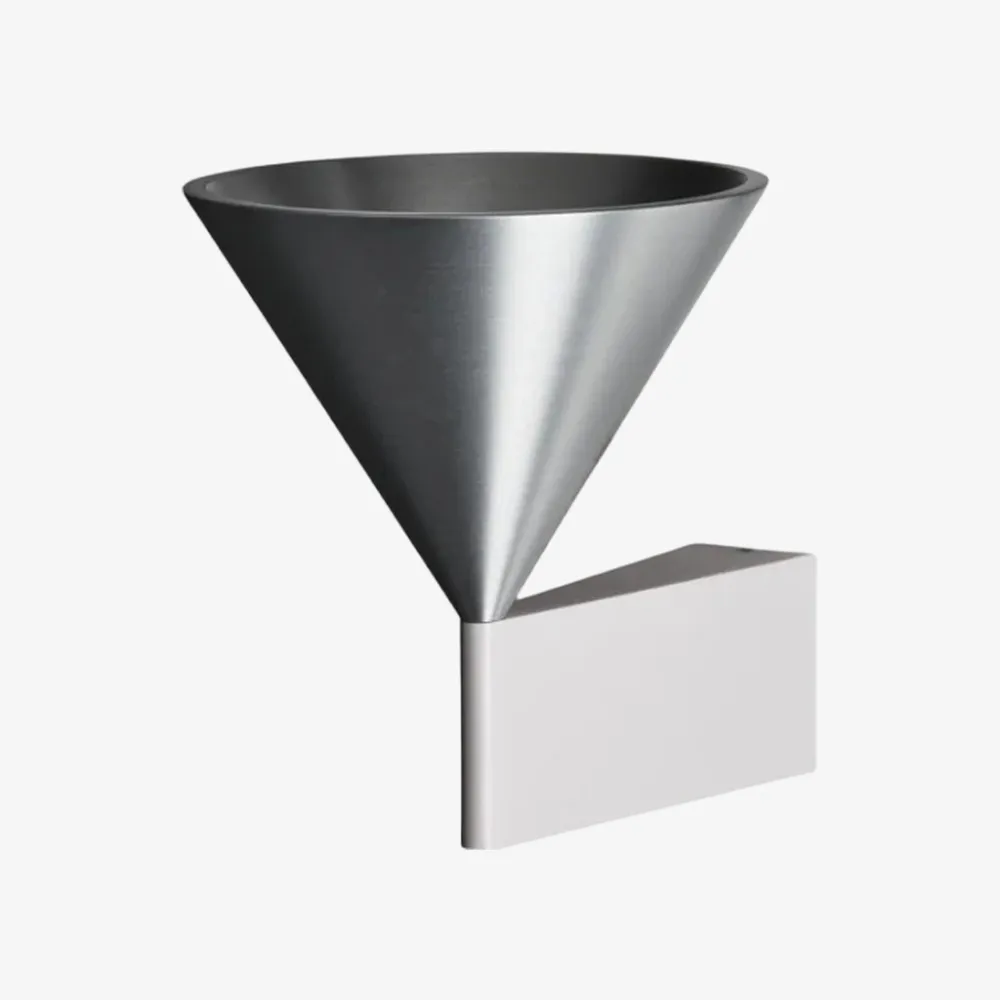 Minimalist Metal Conical Wall Lamp - Modern Cone Sconce for Interior Spaces KL2327