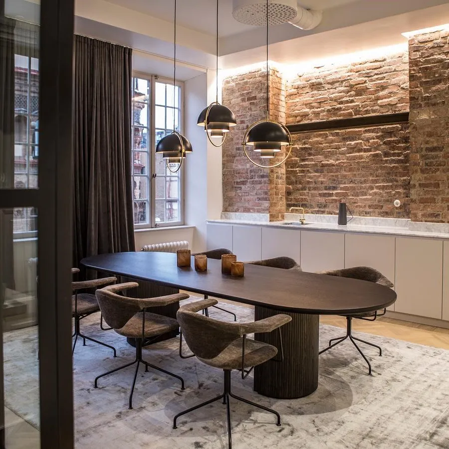 Multi-Lite Pendant Light - Layered Metal Pendant Lamp For Kitchen Island