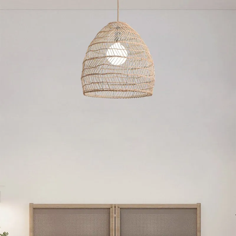 Farmhouse Cage Atami Art Rattan Light