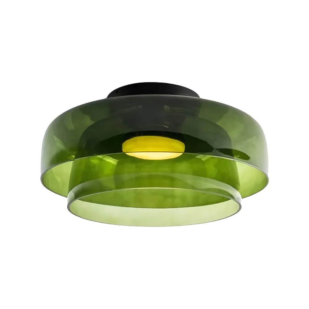 Celestial Morandi Layered Glass Ceiling Light - Scandinavian Ceiling Lamp For Living Room KL2146