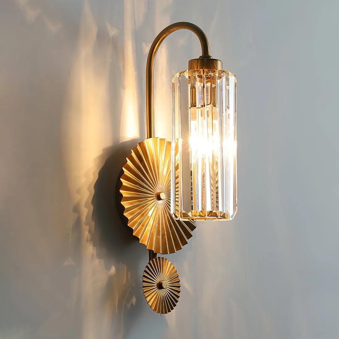 Nordic Light Luxury Crystal Wall Lamp KL293