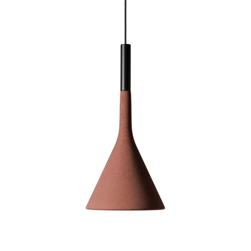 Aplomb Concrete Pendant Lamp - Minimalist Design Lighting for Dining Room and Office