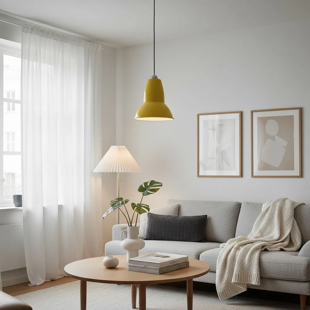 Modryx Minimalist Classic Pendant Lamp for Kitchen or Dining Room KL2109