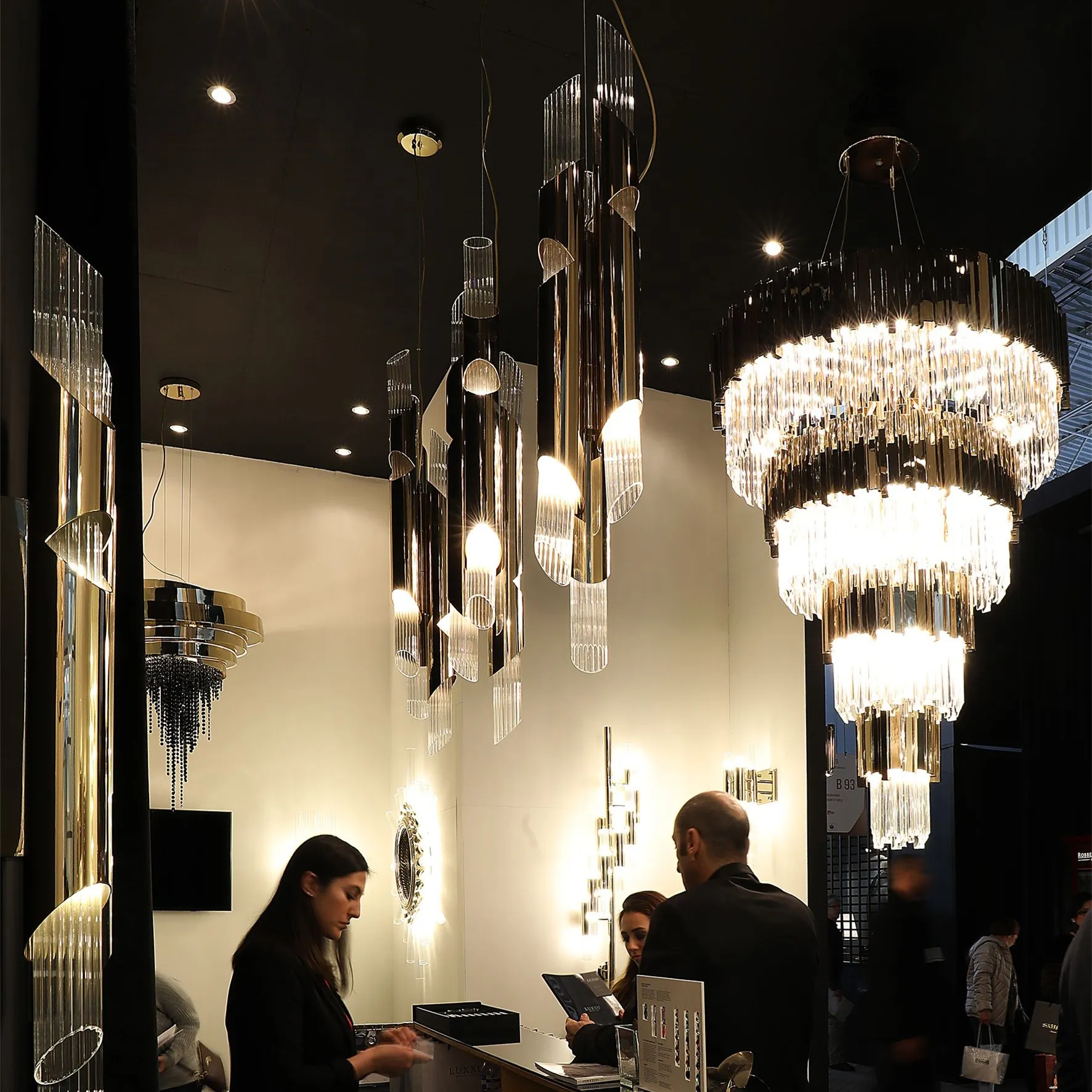 Empire chandelier