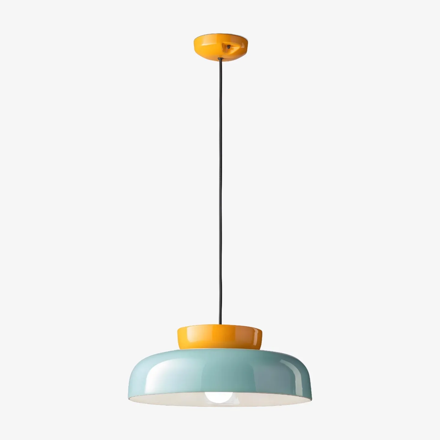 Fiesta Colorful Bowl Ceramic Pendant Light - Nordic Style for Dining and Kitchen KL1383